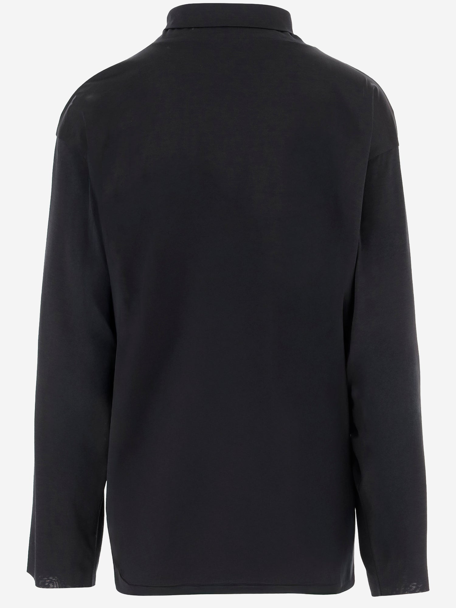 MAGLIA ANAPOLIS IN SETA E COTONE 10452K704 BLK THE ROW 