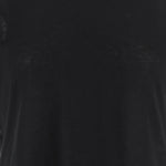 T-SHIRT SERATA IN COTONE E CASHMERE 10491K705 BLK THE ROW 