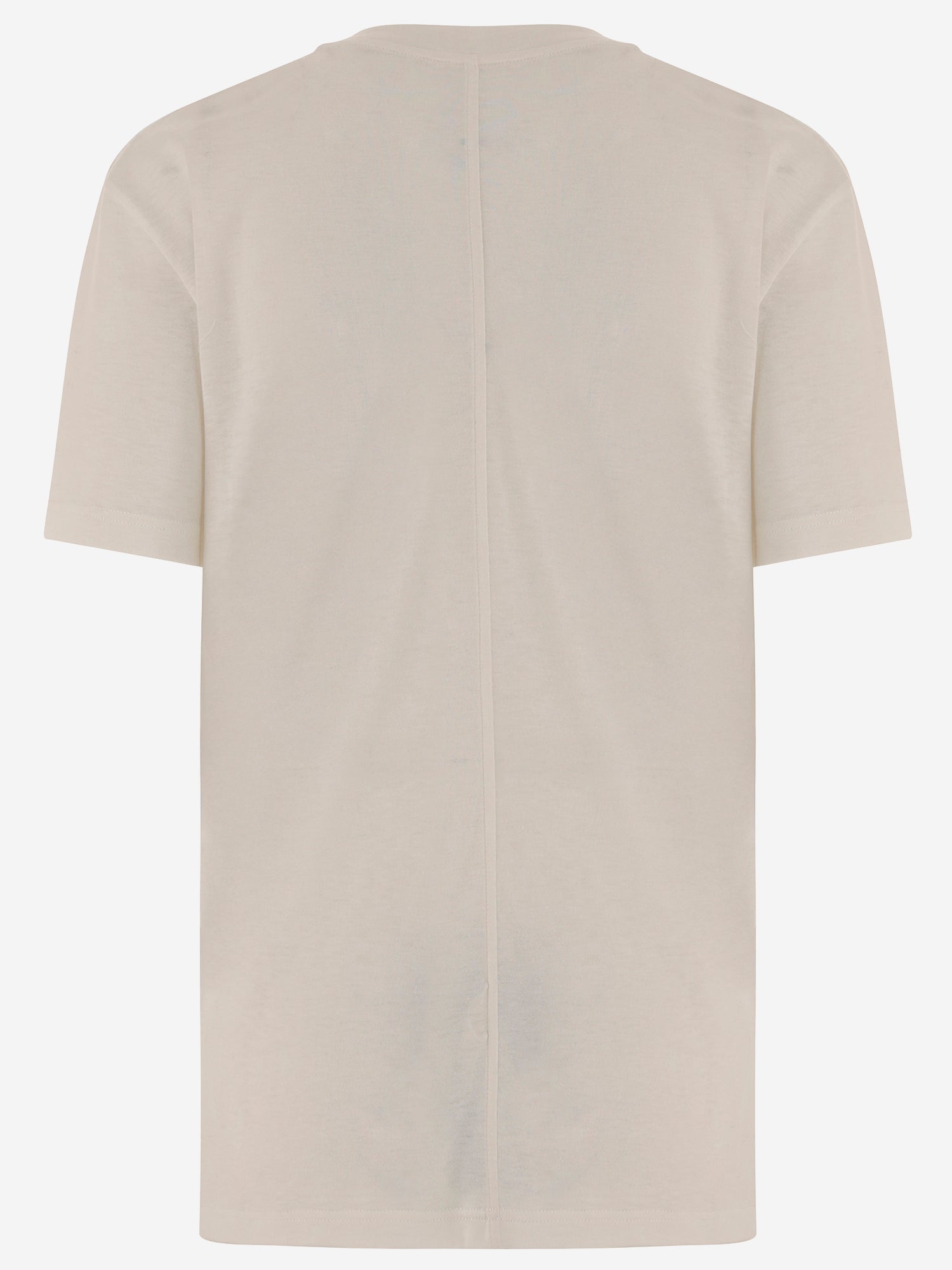 T-SHIRT SERATA IN COTONE E CASHMERE 10491K705 WHT THE ROW 