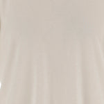 T-SHIRT SERATA IN COTONE E CASHMERE 10491K705 WHT THE ROW 