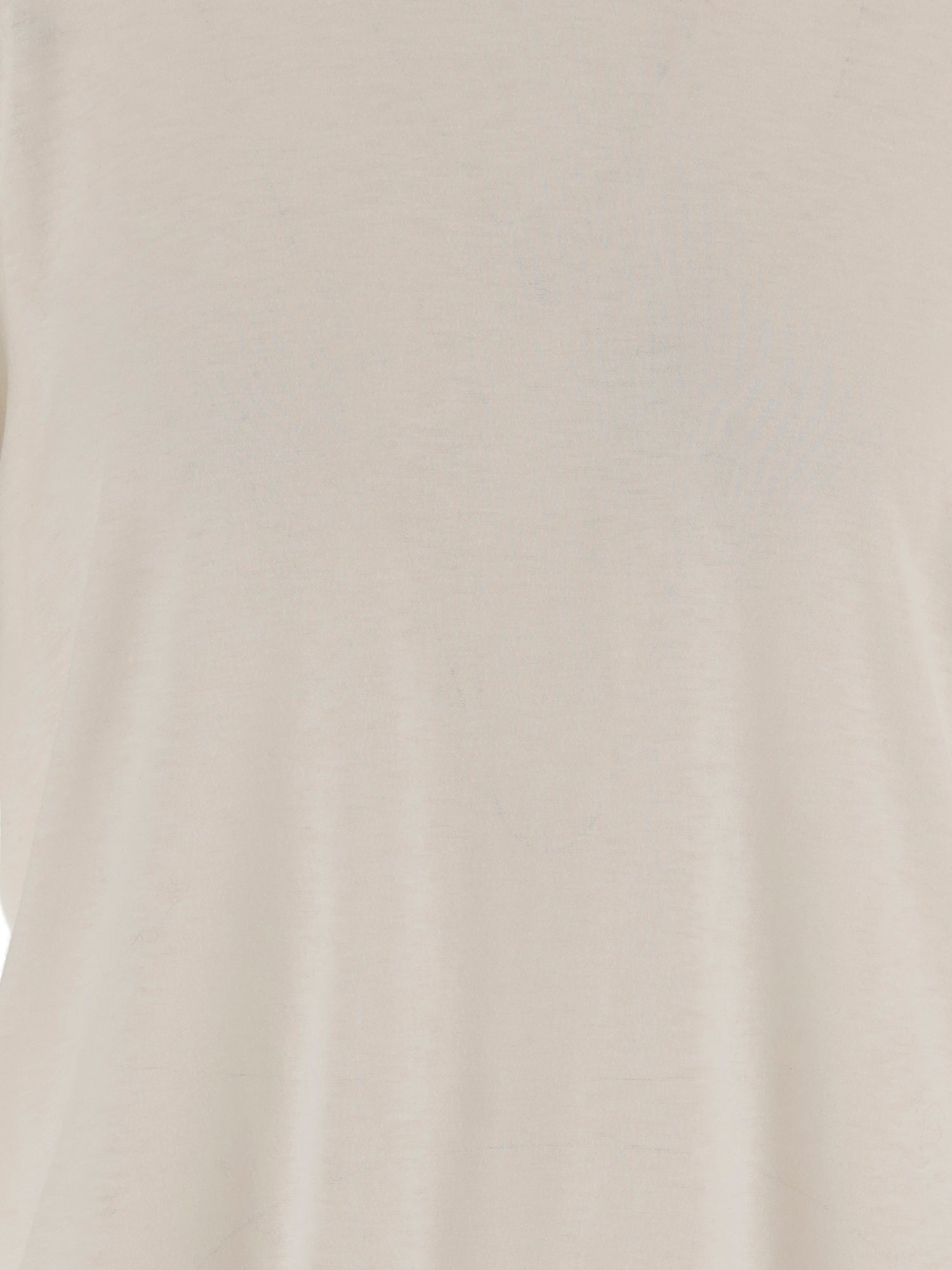 T-SHIRT SERATA IN COTONE E CASHMERE 10491K705 WHT THE ROW 