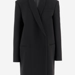 CAPPOTTO FENARIS IN LANA VERGINE 10611W2893 BLK THE ROW 