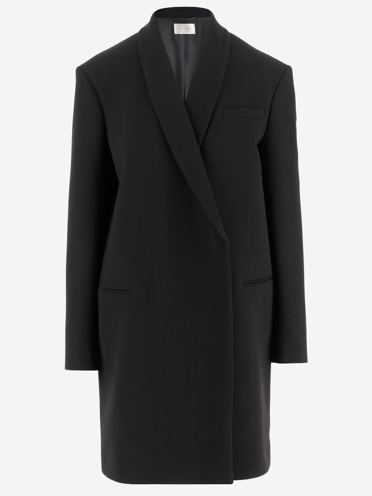 CAPPOTTO FENARIS IN LANA VERGINE 10611W2893 BLK THE ROW 