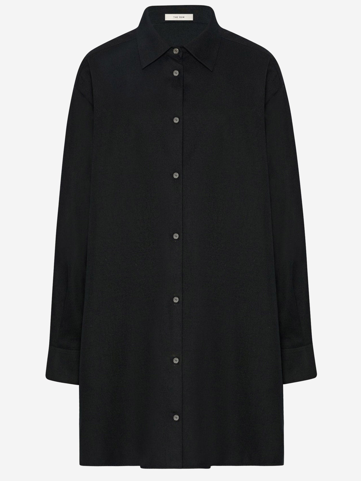 CAMICIA LUKA IN LANA VERGINE 5648W4084 BLK THE ROW 