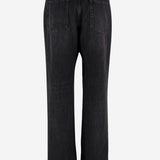 JEANS CARLYL IN DENIM DI COTONE 6516W4136 BLK THE ROW 