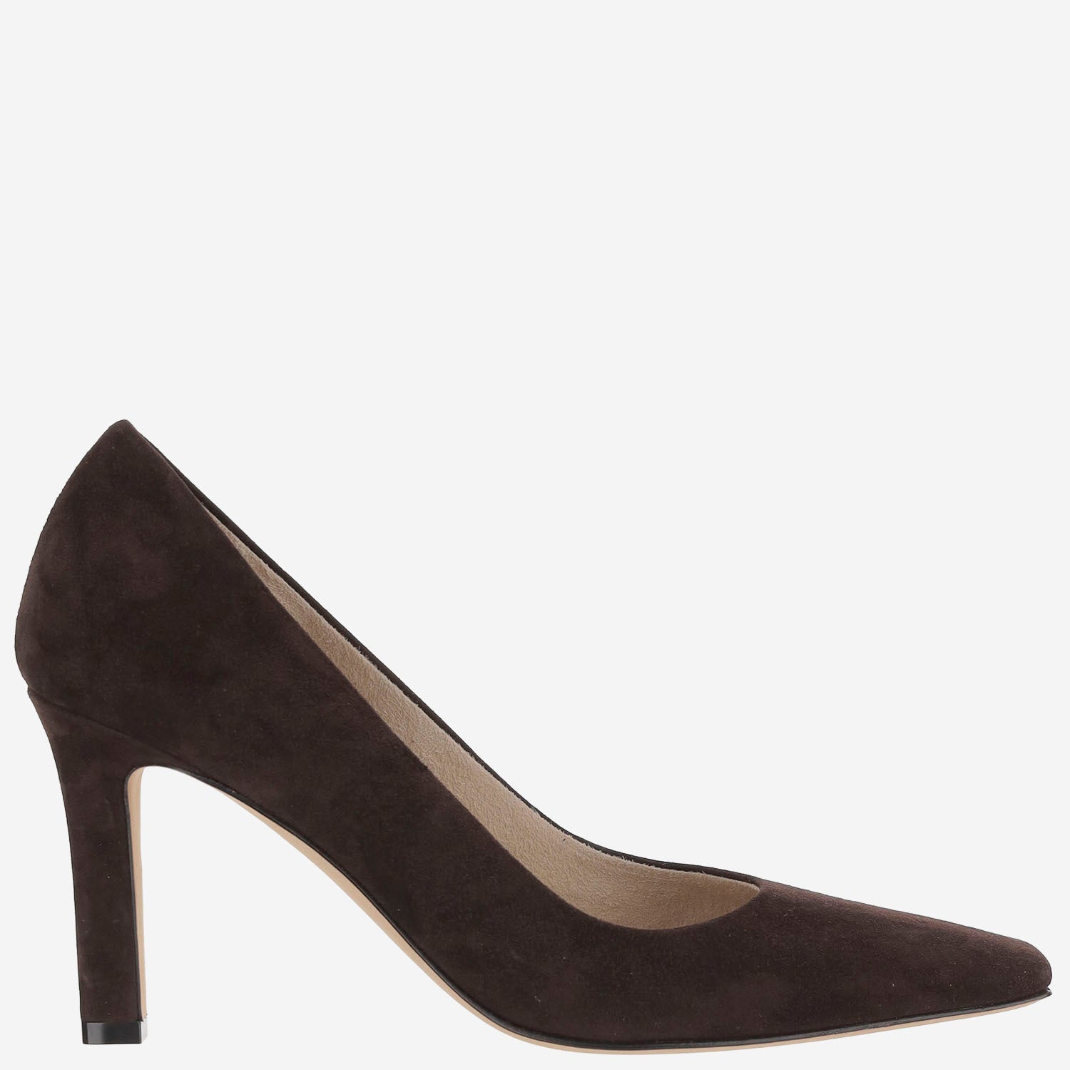 Décolleté Carla 80 in pelle scamosciata F1691L303 LQB THE ROW 
