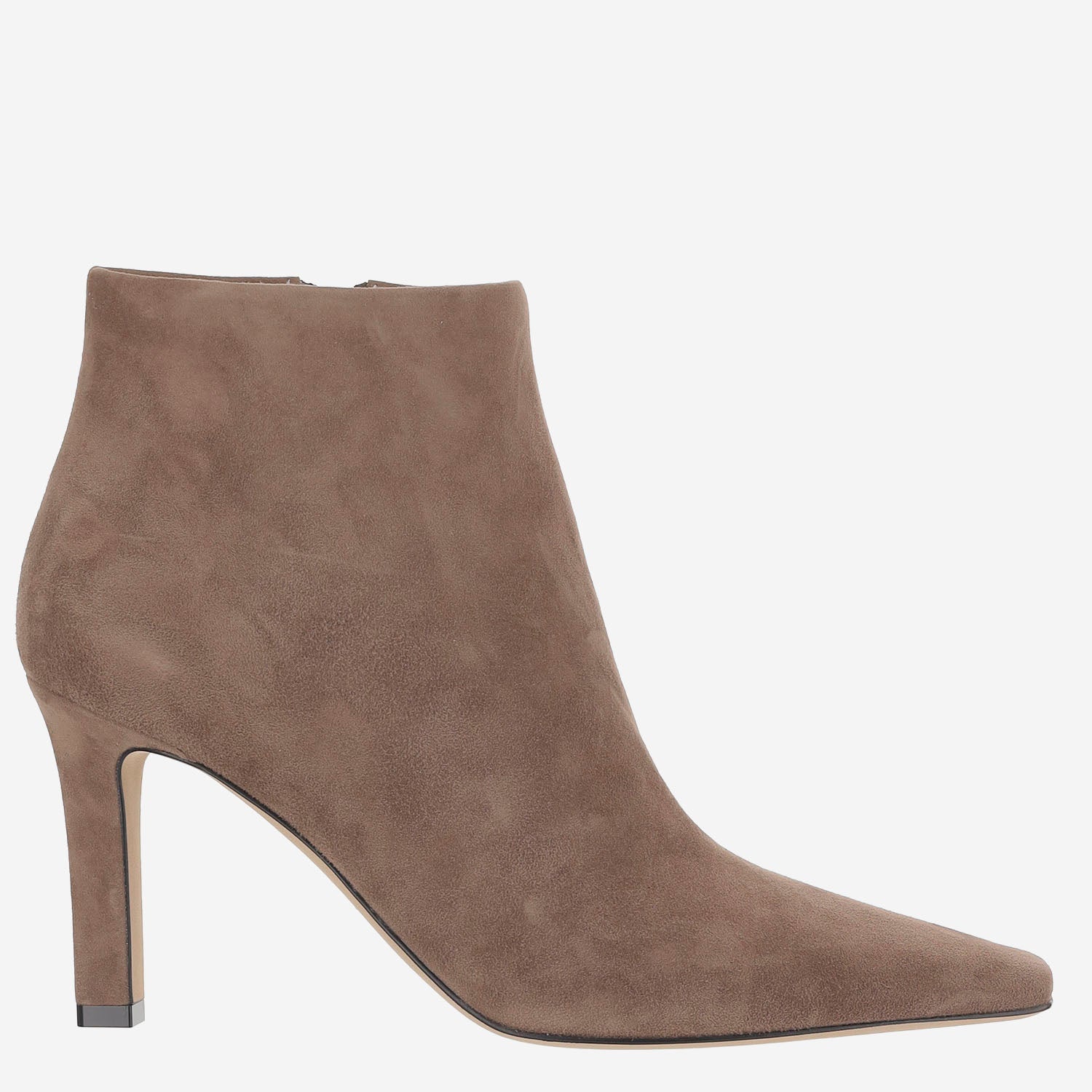 STIVALETTI CARLA 80 IN PELLE SCAMOSCIATA F1751L303 DAT THE ROW 
