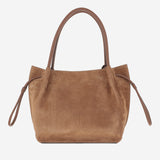 BORSA A SPALLA IN PELLE SCAMOSCIATA XBWBUZS9300P3A 4L13 TODS 