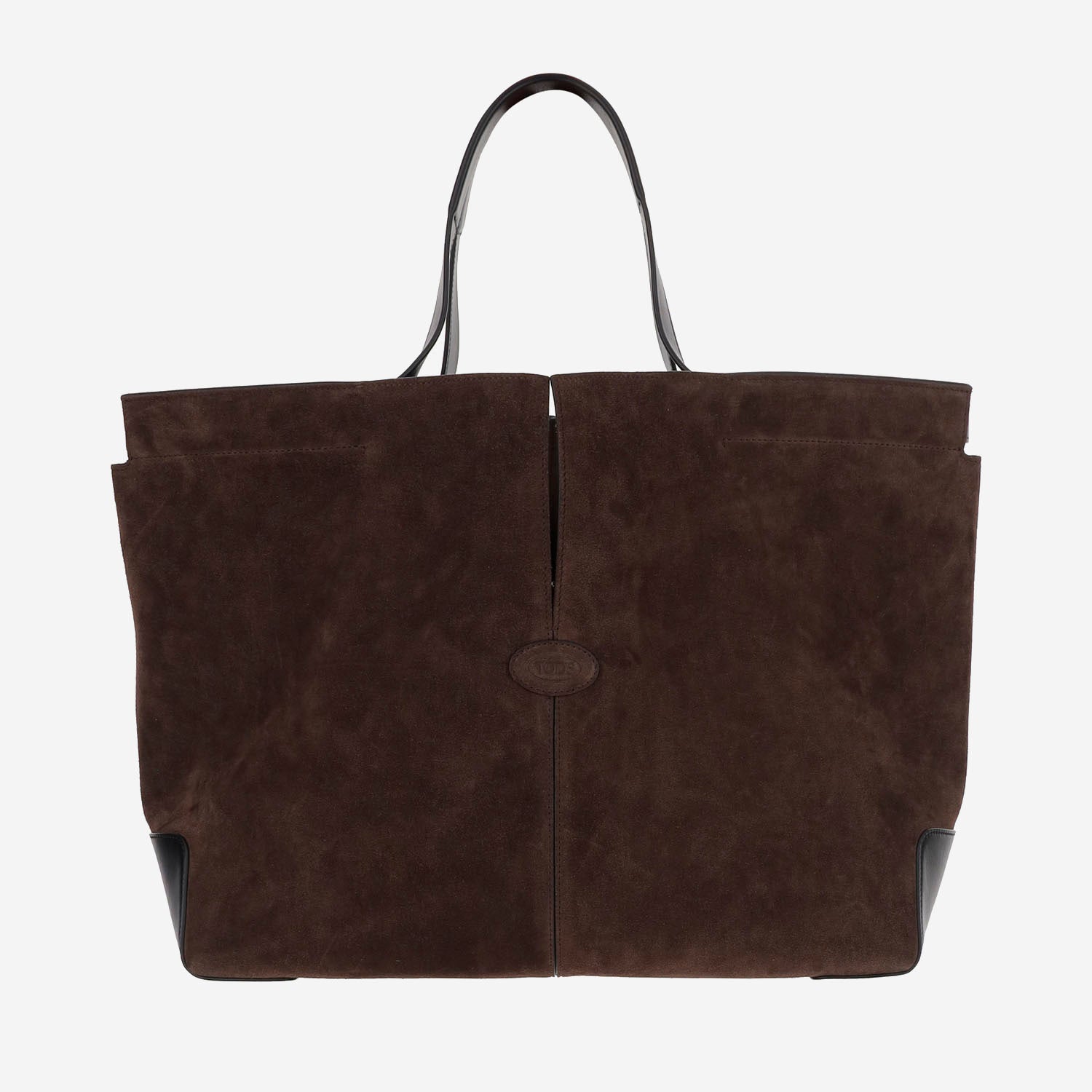 BORSA A SPALLA IN PELLE SCAMOSCIATA XBWDBMA0300U9V 0ZIH TODS 