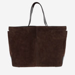 BORSA A SPALLA IN PELLE SCAMOSCIATA XBWDBMA0300U9V 0ZIH TODS 