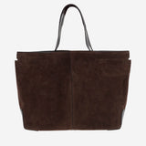 BORSA A SPALLA IN PELLE SCAMOSCIATA XBWDBMA0300U9V 0ZIH TODS 