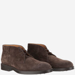 STIVALETTI IN PELLE SCAMOSCIATA XXM75L00D80RE0 S800 TODS 