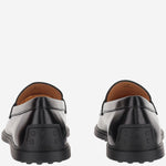 MOCASSINI IN PELLE LISCIA XXM78L0JM60MG2 B999 TODS 