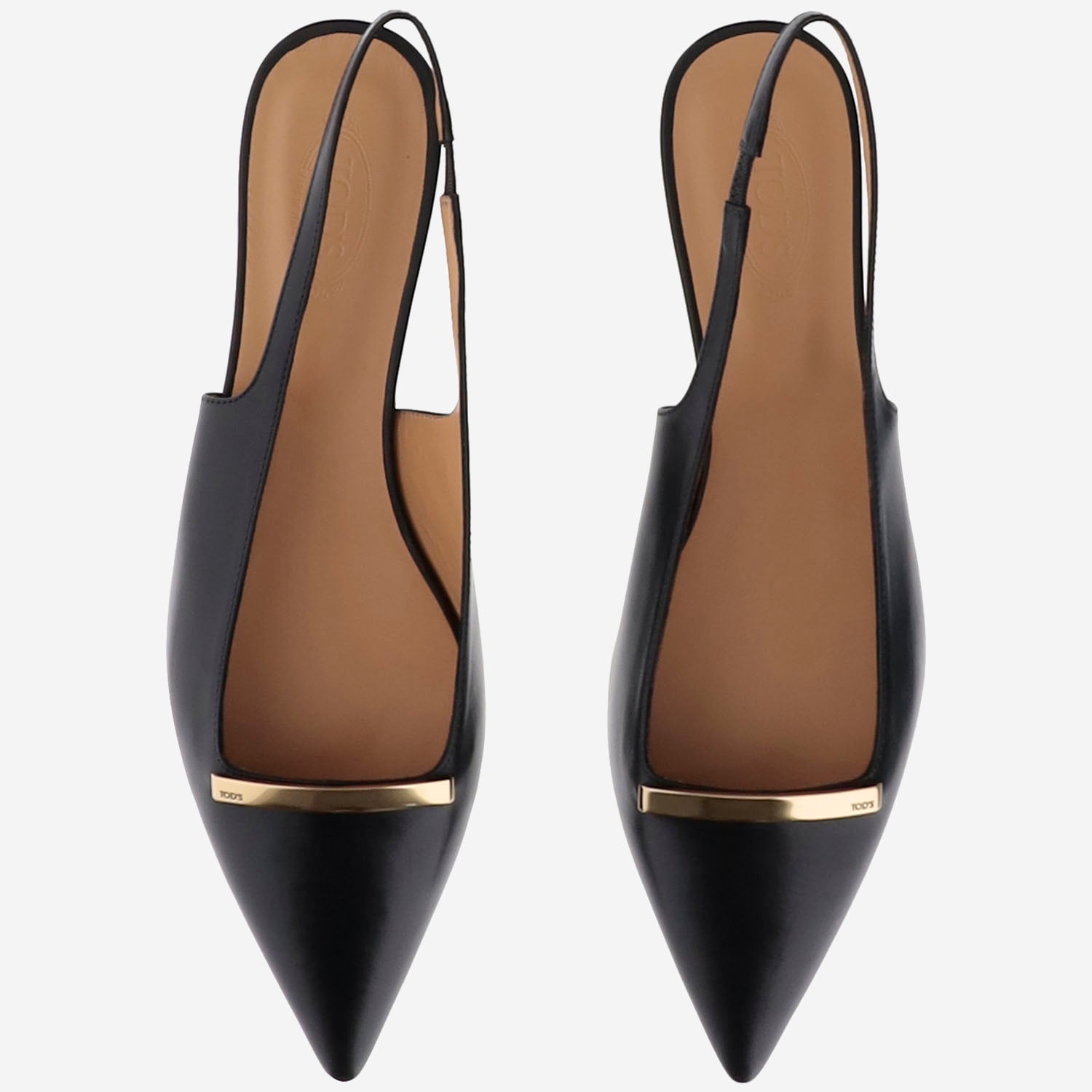 Ballerine Slingback in Pelle XXW10K0JL80BSS B999 TODS 