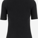 MAGLIA IN MISTO COTONE STRETCH 168784 001 TORY BURCH 