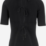 MAGLIA IN MISTO COTONE STRETCH 168784 001 TORY BURCH 