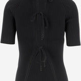 MAGLIA IN MISTO COTONE STRETCH 168784 001 TORY BURCH 