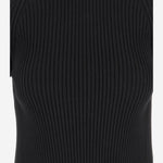 MAGLIA IN MISTO COTONE STRETCH 168784 001 TORY BURCH 