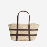 BORSA SHOPPING ELLA IN PAGLIA 169218 902 TORY BURCH 