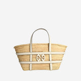BORSA SHOPPING ELLA IN PAGLIA 169398 100 TORY BURCH 