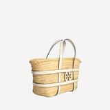 BORSA SHOPPING ELLA IN PAGLIA 169398 100 TORY BURCH 