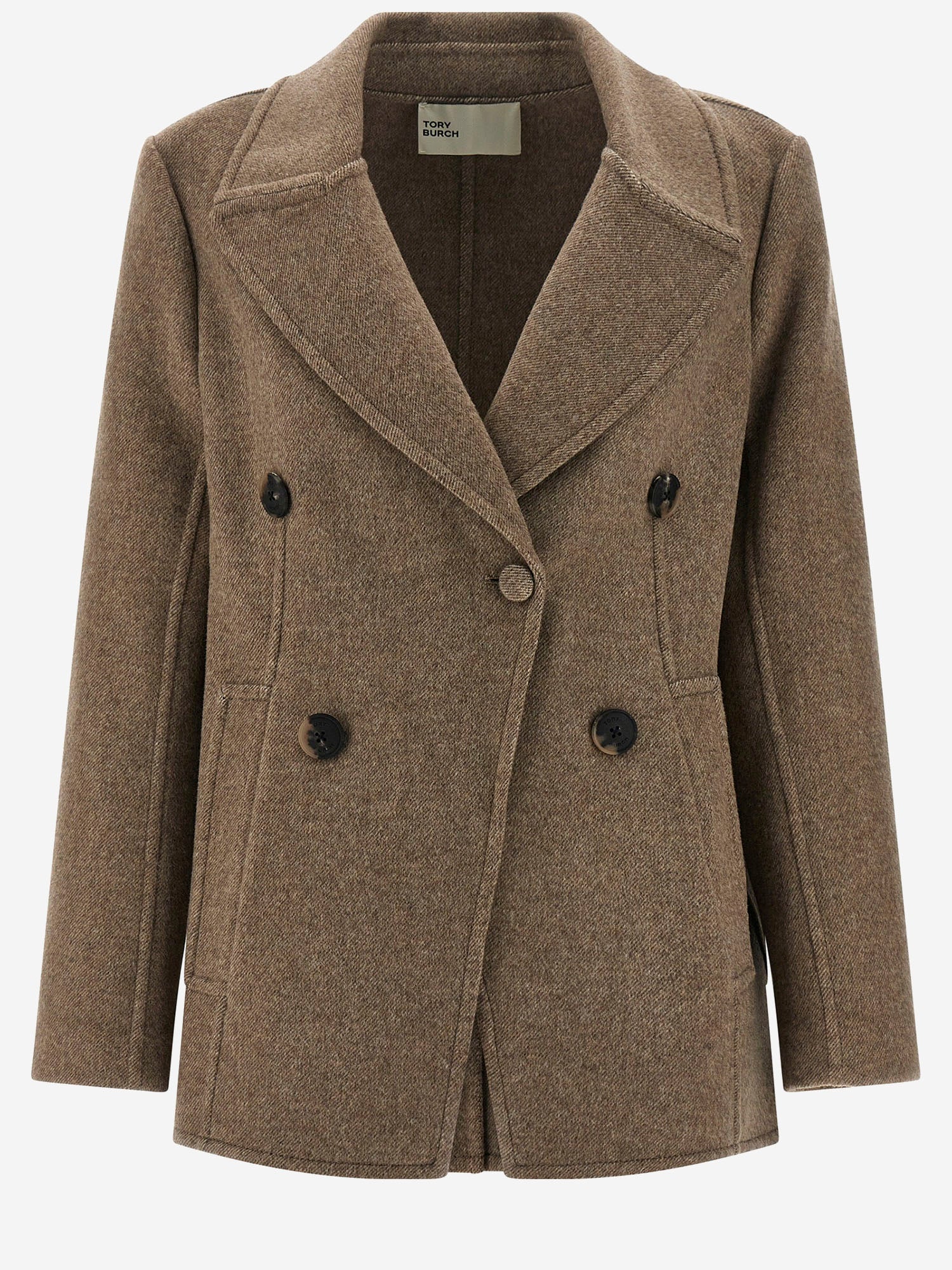 CAPPOTTO IN MISTO LANA 176371 096 TORY BURCH 