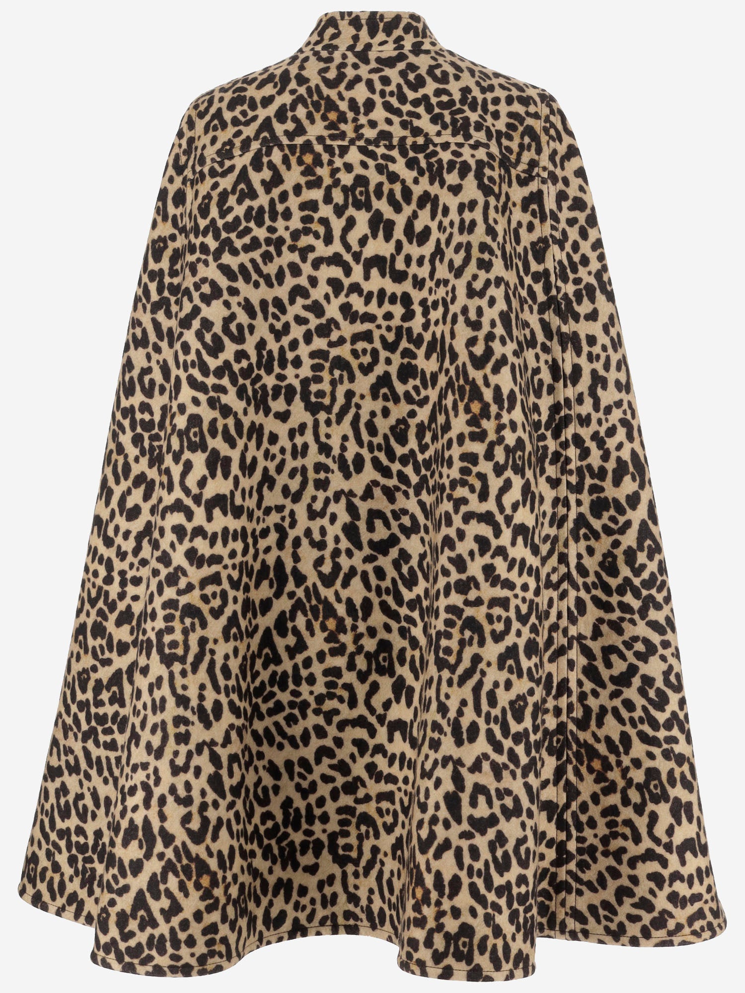 CAPPOTTO IN LANA CON MOTIVO ANIMALIER 7B3CG4Q0 9G7AN2 VALENTINO 