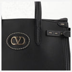 BORSA A MANO IN PELLE CON LOGO PICCOLA 7W2B0R20 CVC0NO VALENTINO GARAVANI 