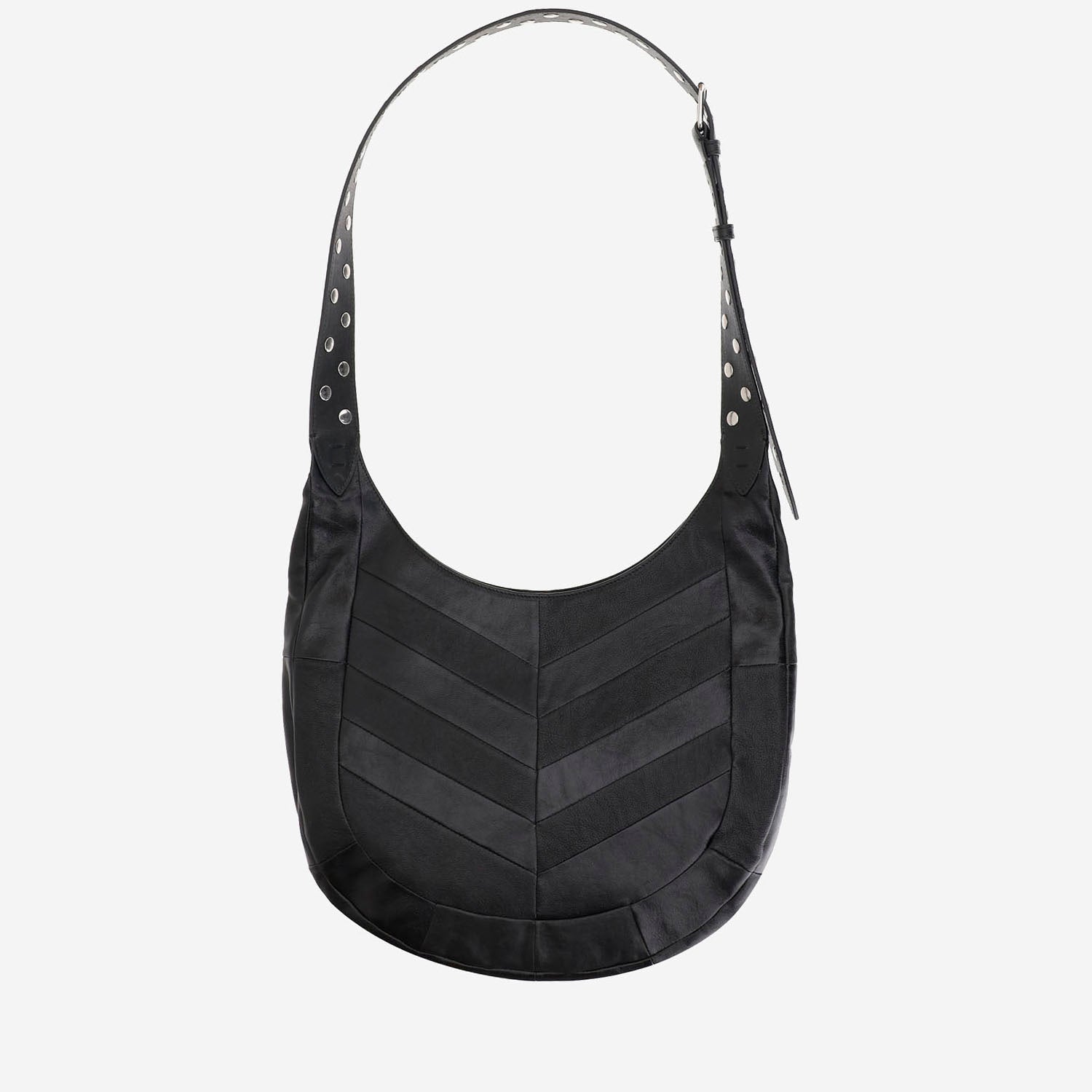Borsa Hoboho in nappa motivo chevron 7W0B0S29 GHA0NO VALENTINO GARAVANI 