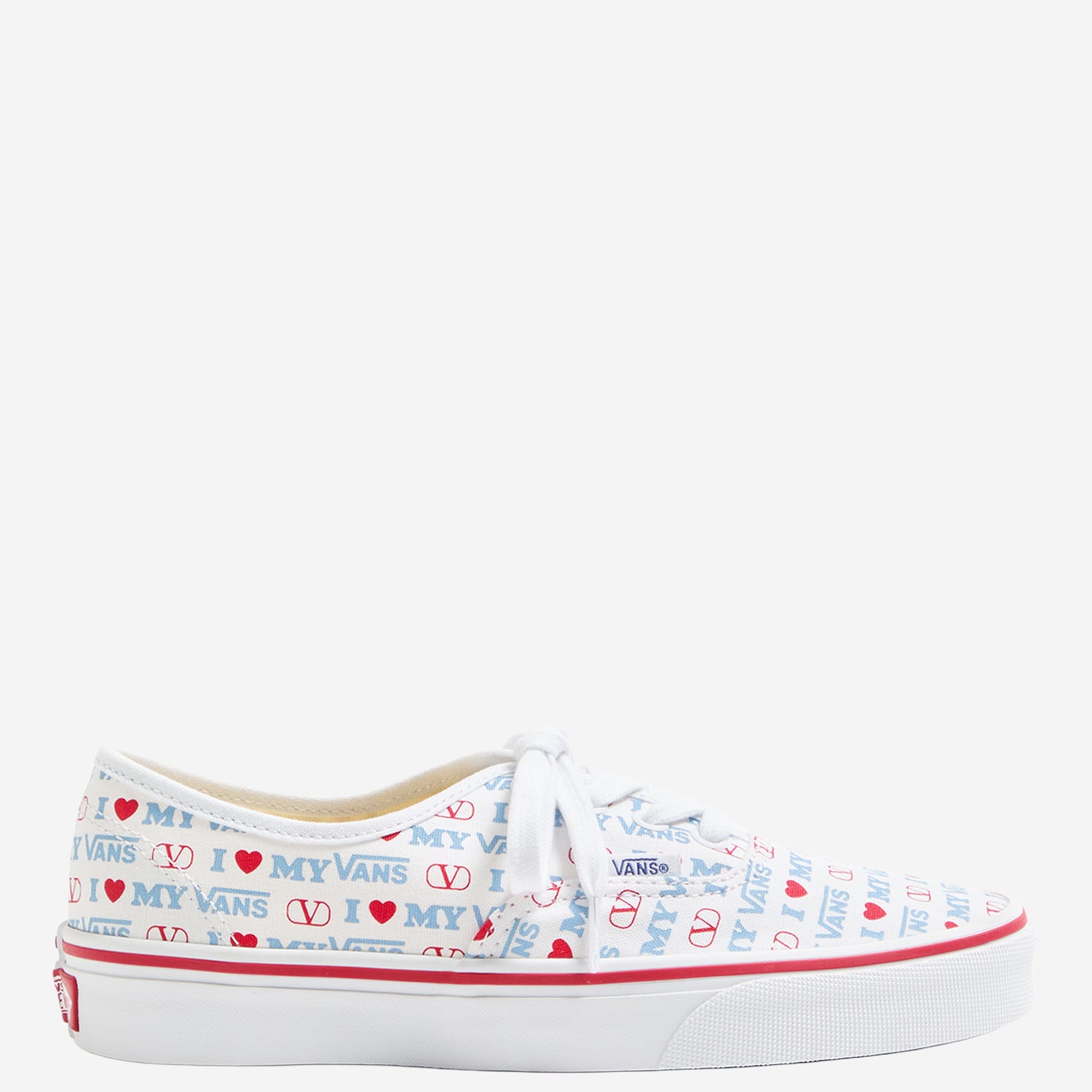 SNEAKERS IN COTONE VALENTINO GARAVANI x VANS 7W0S0ND8 EBDBAN VALENTINO GARAVANI 