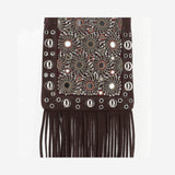 MINI BORSA A SPALLA VALENTINO GARAVANI NELLCÔTE RICAMATA CON FRANGE 7W2B0R34 TAARCB VALENTINO GARAVANI 