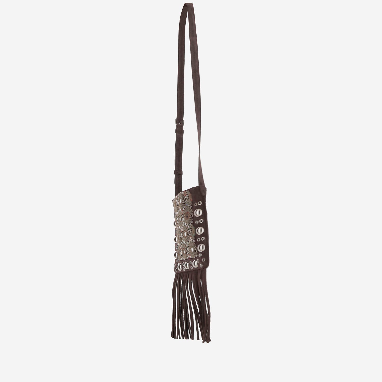 MINI BORSA A SPALLA VALENTINO GARAVANI NELLCÔTE RICAMATA CON FRANGE 7W2B0R34 TAARCB VALENTINO GARAVANI 
