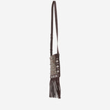 MINI BORSA A SPALLA VALENTINO GARAVANI NELLCÔTE RICAMATA CON FRANGE 7W2B0R34 TAARCB VALENTINO GARAVANI 