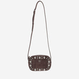 BORSA A TRACOLLA NELLCÔTE IN PELLE SCAMOSCIATA 7W2B0R74 JET0TO VALENTINO GARAVANI 