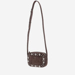 BORSA A TRACOLLA NELLCÔTE IN PELLE SCAMOSCIATA 7W2B0R74 JET0TO VALENTINO GARAVANI 