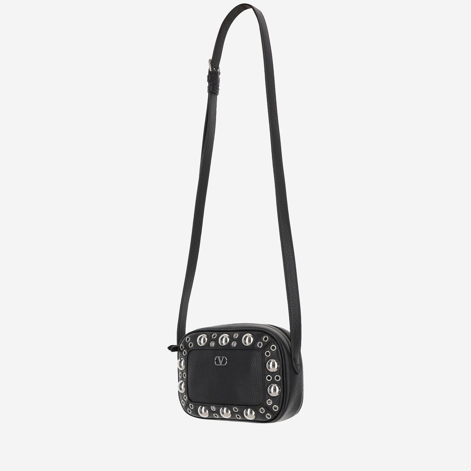 BORSA A TRACOLLA NELLCÔTE IN PELLE SCAMOSCIATA<BR/> 7W2B0R74 MJL0NO VALENTINO GARAVANI 