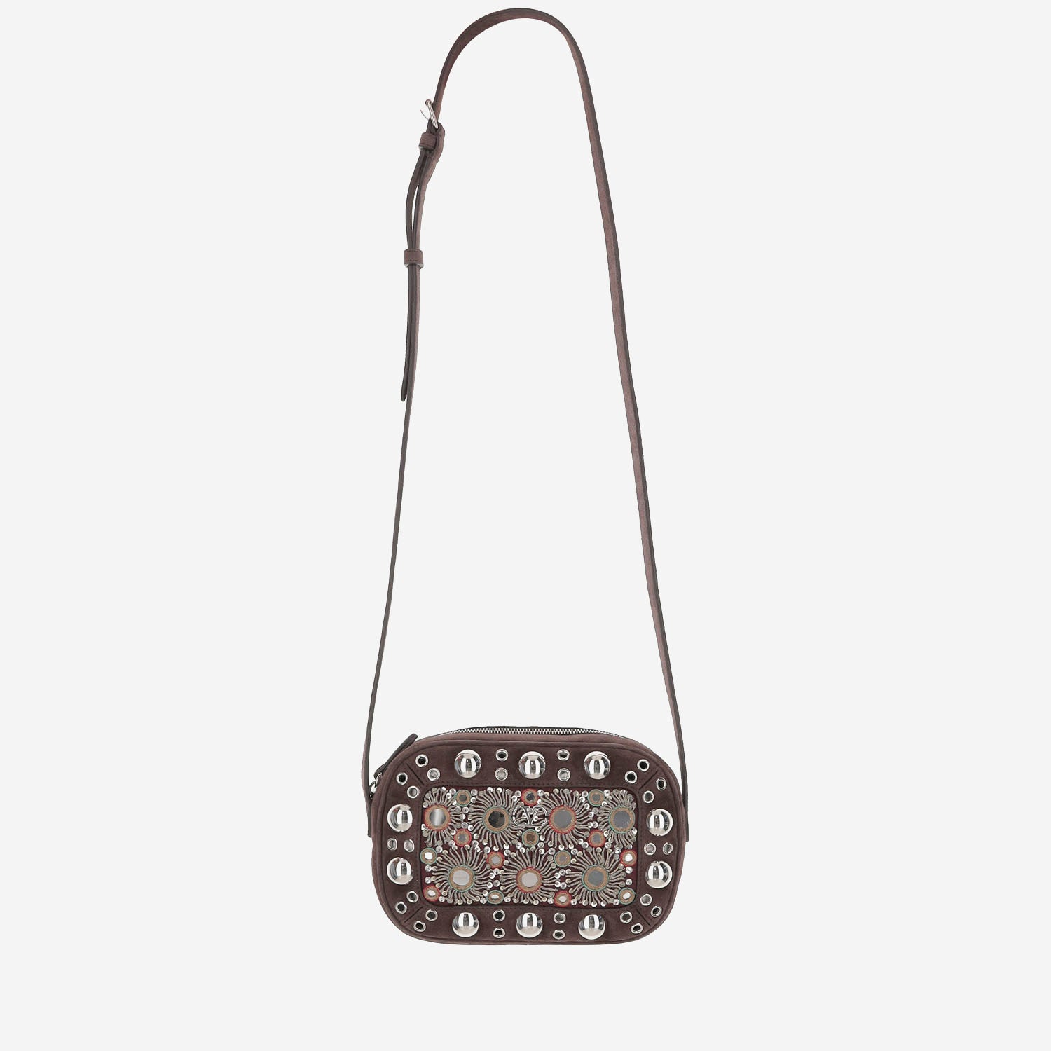 BORSA A TRACOLLA NELLCÔTE IN PELLE SCAMOSCIATA 7W2B0R74 TAARCB VALENTINO GARAVANI 