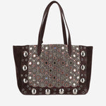 Borsa Shopping Valentino Garavani Nellcôte Ricamata 7W2B0R79 TAARCB VALENTINO GARAVANI 