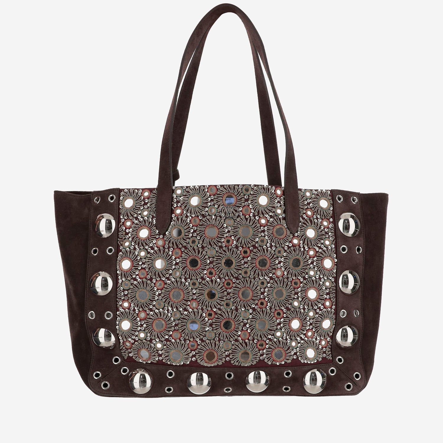 Borsa Shopping Valentino Garavani Nellcôte Ricamata 7W2B0R79 TAARCB VALENTINO GARAVANI 