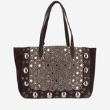 Borsa Shopping Valentino Garavani Nellcôte Ricamata 7W2B0R79 TAARCB VALENTINO GARAVANI 