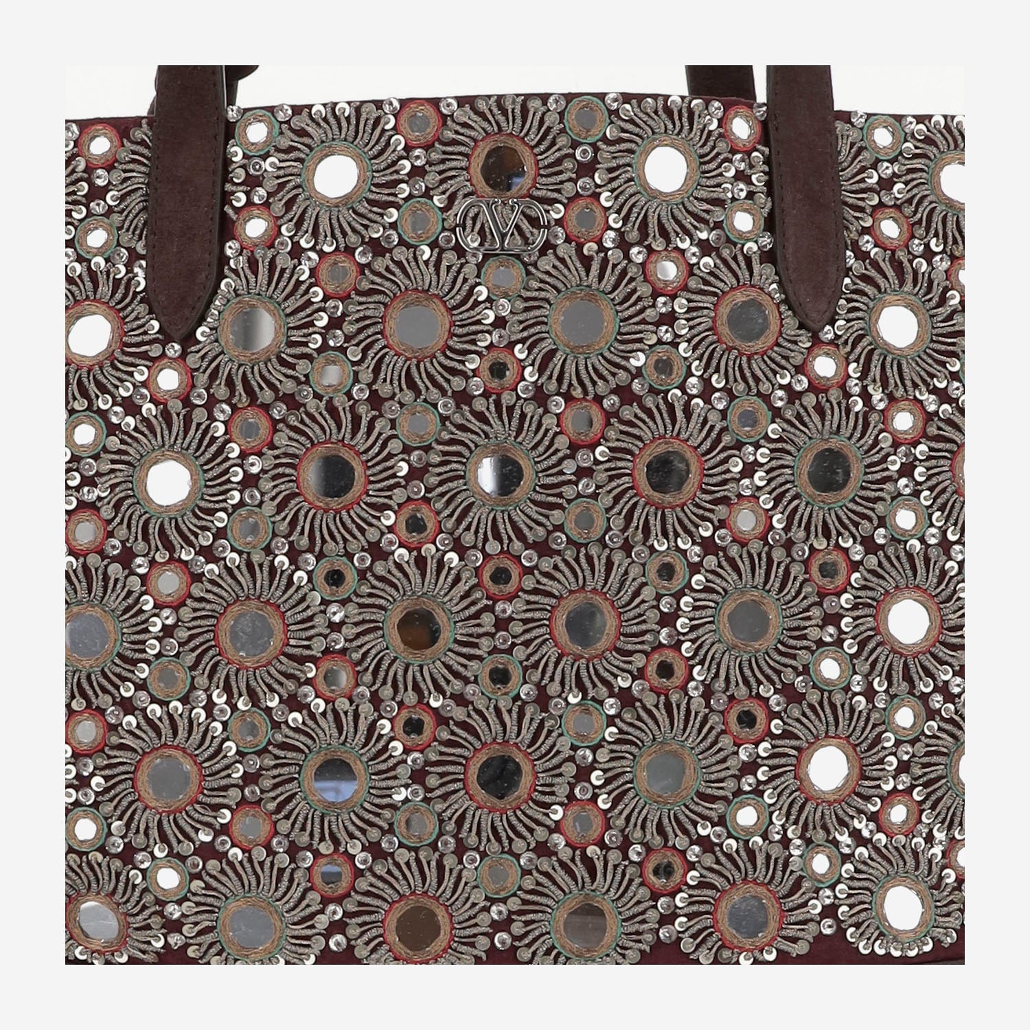 Borsa Shopping Valentino Garavani Nellcôte Ricamata 7W2B0R79 TAARCB VALENTINO GARAVANI 