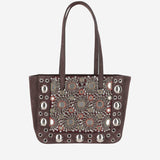 Borsa Shopping Mini Valentino Garavani Nellcôte Ricamata 7W2B0R89 TAARCB VALENTINO GARAVANI 
