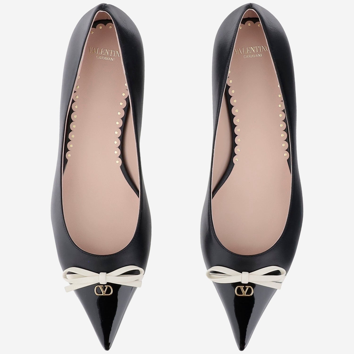 BALLERINE IN PELLE CON FIOCCO 7W2S0MC9 DAL790 VALENTINO GARAVANI 