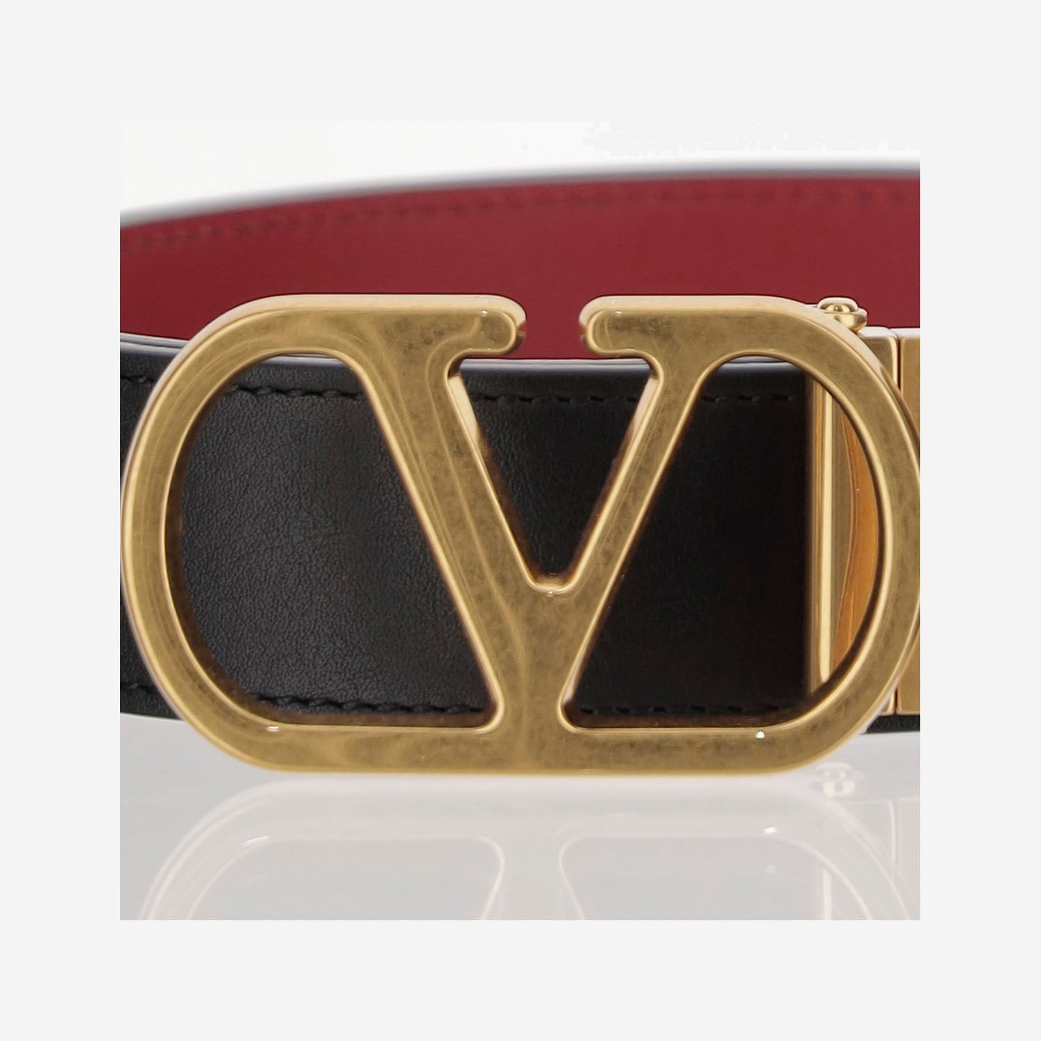 CINTURA VLOGO SIGNATURE IN PELLE 7W2T0SQ3 IYR43K VALENTINO GARAVANI 