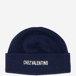BEANIE IN COTONE E LANA CON LOGO 7Y2HB02R FZLAEW VALENTINO GARAVANI 