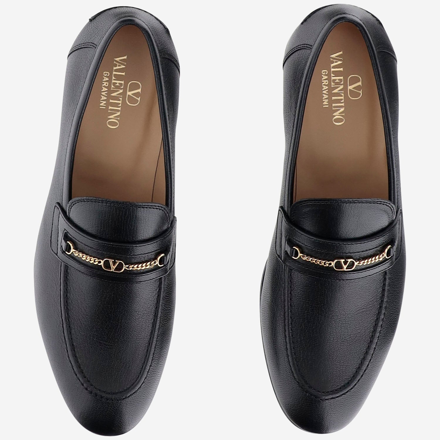 MOCASSINI IN PELLE VLOGO 7Y2S0K73 ZWD0NO VALENTINO GARAVANI 