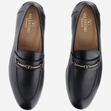 MOCASSINI IN PELLE VLOGO 7Y2S0K73 ZWD0NO VALENTINO GARAVANI 