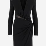 Abito con scollo in viscosa 1021623 1A144751B000 VERSACE 