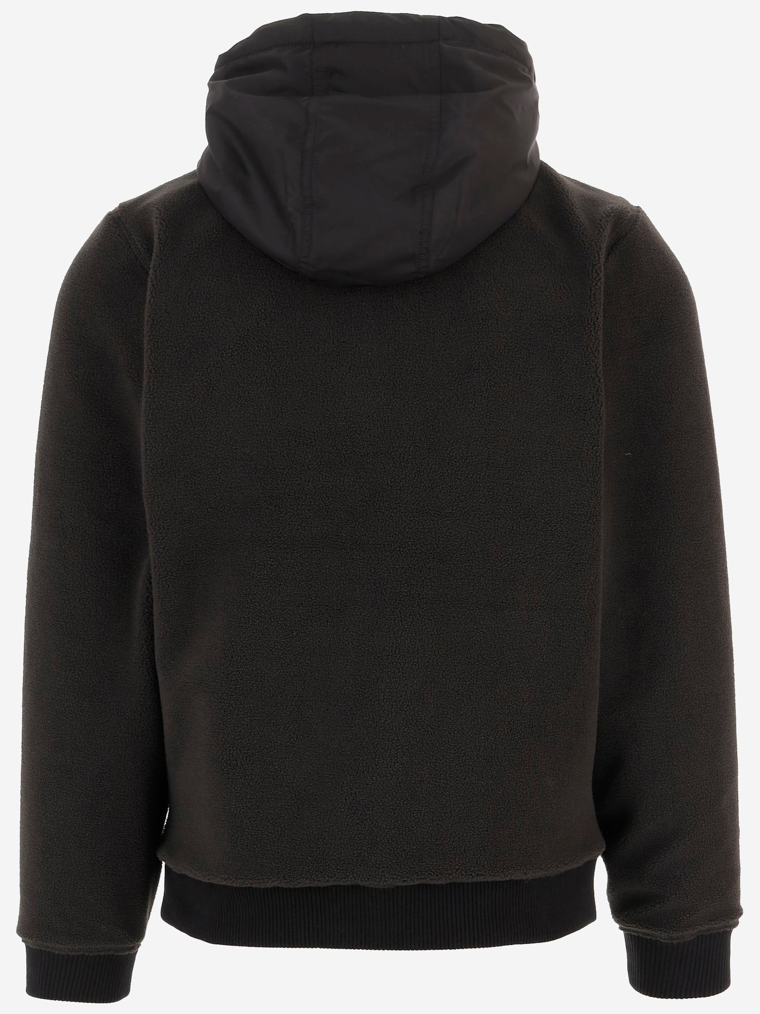 FELPA CON CAPPUCCIO IN PILE TECNICO CFWOSW2014MRUT5125 100 WOOLRICH 