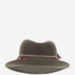 CAPPELLO fedora IN LANA GREENHATBORDEAUXRIBBON NATURAL ALEXIA ALVAREZ DE TOLEDO 